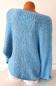 Preview: kuscheliger Damen Strickpullover "Kiss me Later" hellblau 4