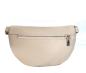 Preview: Bauchtasche Crossbody Body Bag - Made in Italy - beige hinten