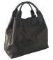 Preview: elgante Handtasche aus weichem Rindleder schwarz Seite 2