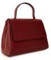 Preview: edle Lederhandtasche Damentasche rot vorne 3