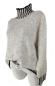 Preview: kuschelweicher Damen Rollkragen Pullover Turtleneck beige 4