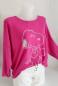 Preview: trendiger Damen Feinstrick Pullover "Snoopy" pink 4