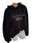 Preview: Damen Hoodie 5th Avenue - schwarz 5