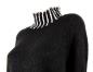 Preview: kuschelweicher Damen Rollkragen Pullover Turtleneck schwarz 4