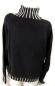 Preview: kuschelweicher Damen Rollkragen Pullover Turtleneck schwarz 5