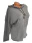 Preview: trendiger Damen Hoodie 3D Stern 36 - 42 grau 3