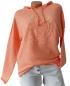 Preview: trendiger Damen Hoodie 3D Stern 36 - 42 orange 1