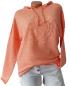 Preview: trendiger Damen Hoodie 3D Stern 36 - 42 orange 2