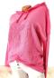 Preview: trendiger Damen Hoodie 3D Stern 36 - 42 pink 2