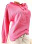 Preview: trendiger Damen Hoodie 3D Stern 36 - 42 pink 3