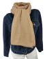 Preview: Kaschmir Wolle Schal Damen Herren unisex kuschelweich Made in Italy warm camel 1