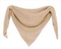 Preview: Damen Schal Tuch aus kuschelweichem Teddyfell in beige 1