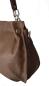 Preview: Schultertasche echt Leder taupe 1004