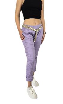 Damen Joggpant Jogger / Schlupfhose bequem & chic 38 - 42 flieder