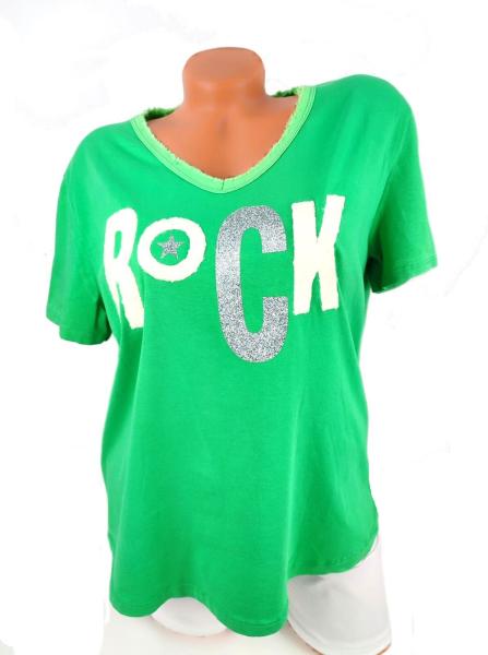 T Shirt "Rock" Oversize 36 - 42 gruen 2