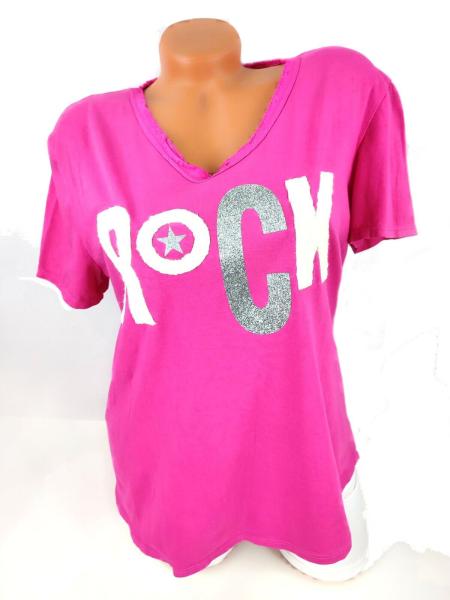 T Shirt "Rock" Oversize 36 - 42 pink 2